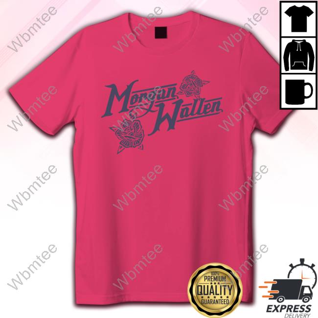 Morgan Wallen Tour Official Merch Store Morgan Wallen Pink Floral Top Shirt