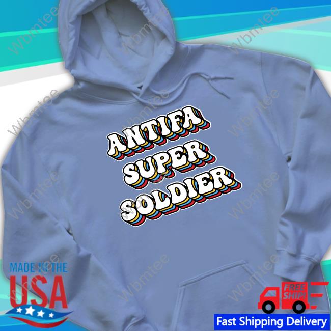 Trans Swimmer Lia Thomas Wears Antifa Super Soldier Custom T Shirts