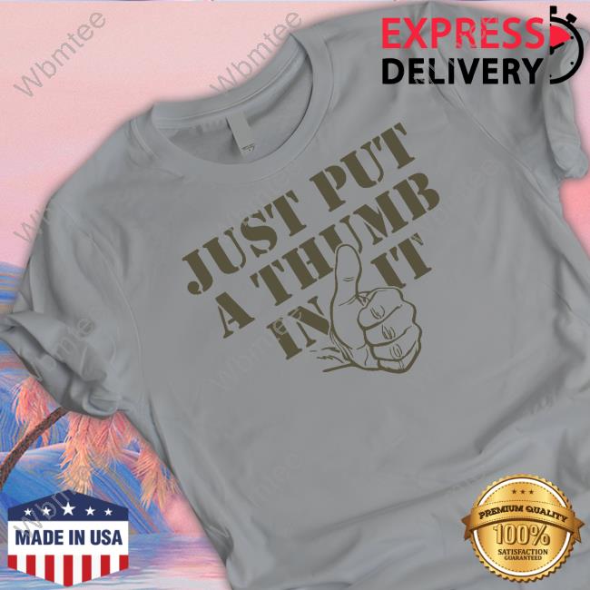 Kentucky Ballistics Just Put A Thumb In It Long Sleeve T Shirt