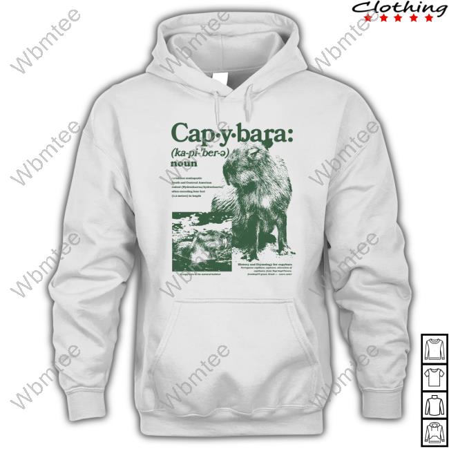 Capybara Defined Hoodie Capybara Defined Tee
