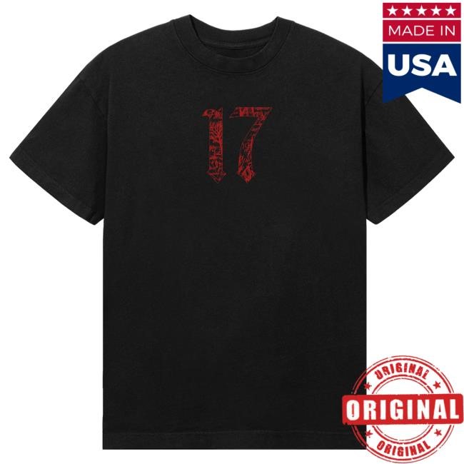 Official Xxxtentacion Merch 17 Numb T Shirt Bred Xxx Tentacion