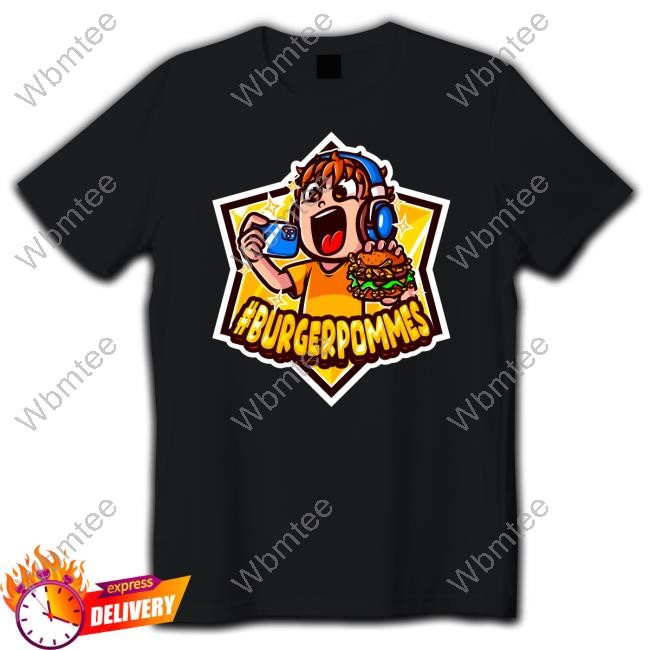 Burger Pommes Merch Lukasbs #BURGERPOMMES BS Pullover Hoodie
