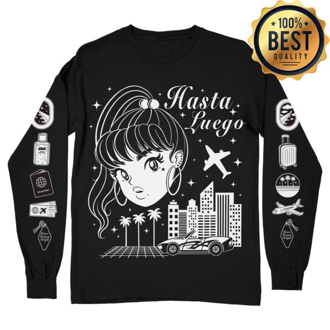 Official Meow Wolf Store Shop Merch MeowWolf Hasta Luego Long Sleeve Shirts Meow Wolf Apparel Clothing