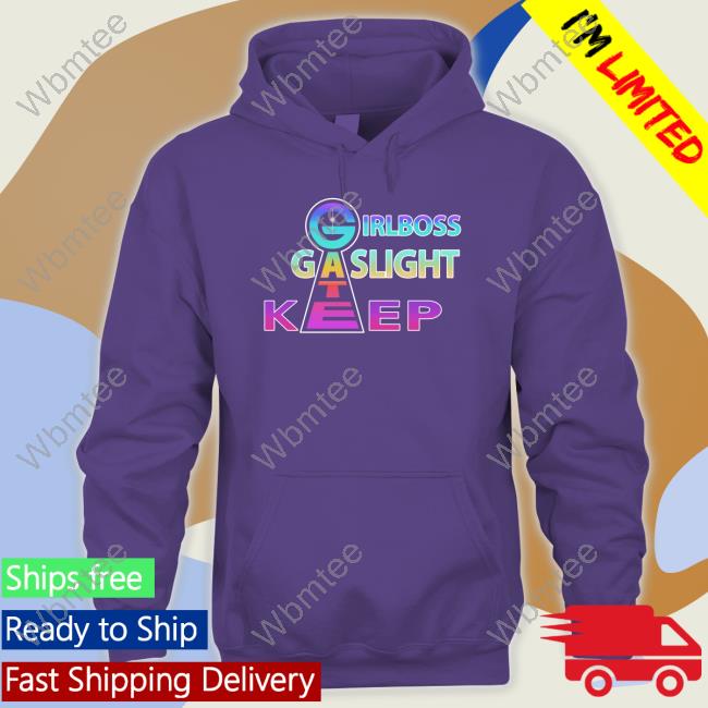 Official Girlboss Gatekeep Gaslight Hoodie