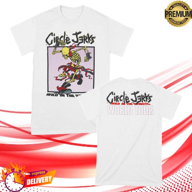 Official Kings Road Merch Store Circle Jerks Skank Man World Tour | Shirt Kings Road Shop CircleJerks