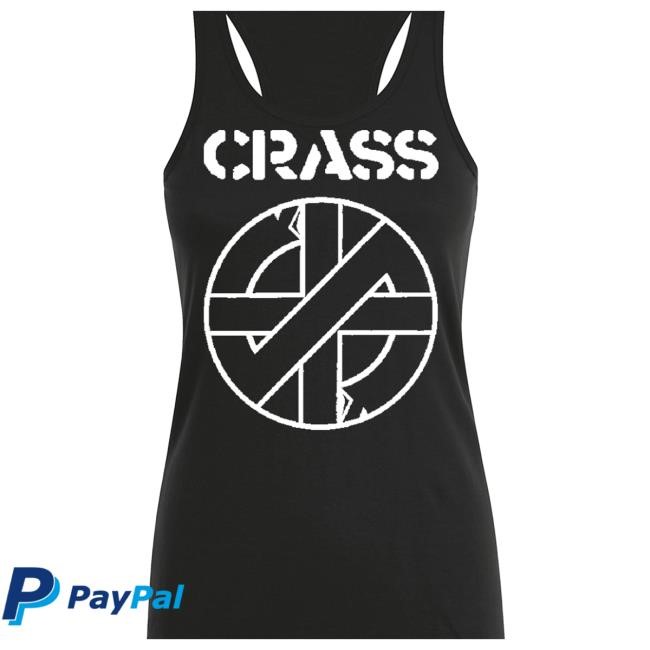 Official Steve Ignorant Crass Tank Top / Vest Shirt