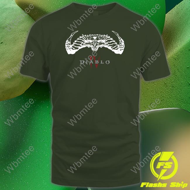 Diablo Iv Skull Hoodie
