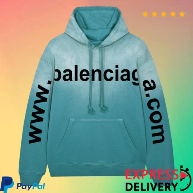 Official Aaa Clothing Balenciga Crewneck Blue / White Aaaclothing