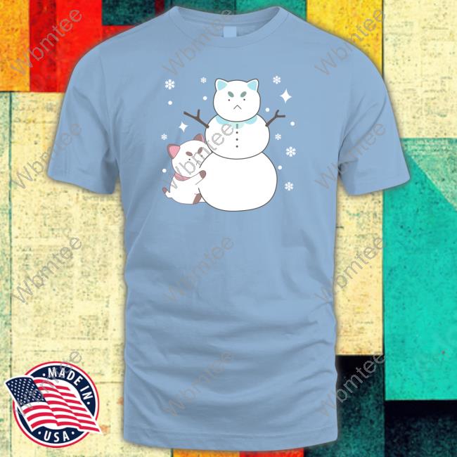 Bee And Puppycat Merch Snowman Hooded Sweatshirt Bee And Puppycat Merch Snowman T Shirt