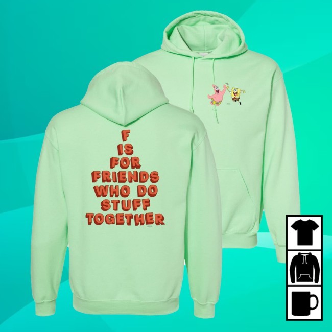 Squarepants Do Stuff Together LS Hoodie Squarepants