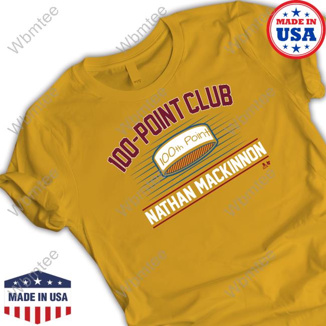 100-Point Club Nathan Mackinnon Shirt