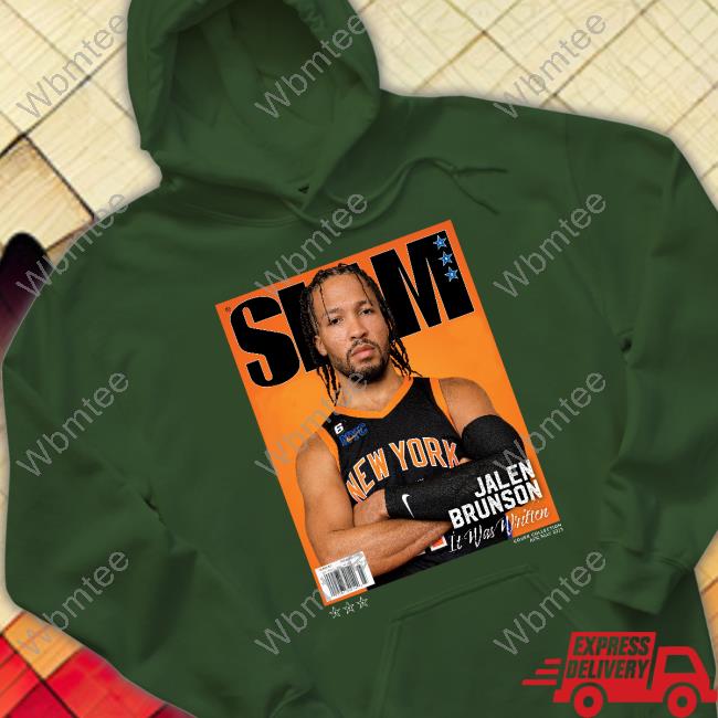 Official Slam Cover Jalen Brunson Slam 243 T Shirt