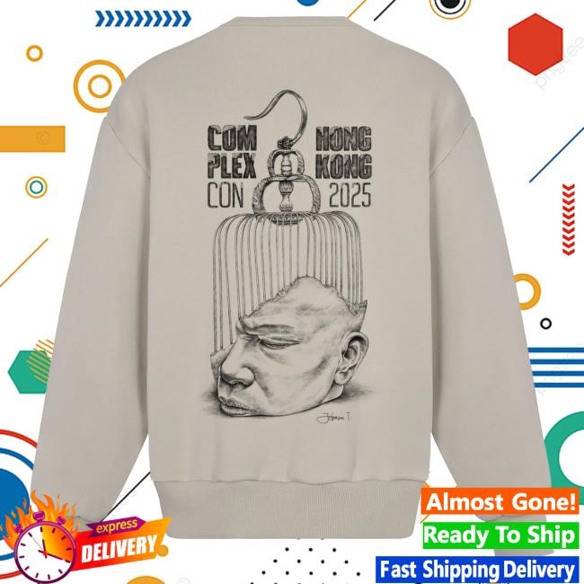 Official Complex Merch Store Shop Pas Une Marque Johnson Tsang x Pas Une Marque Trapped Thoughts Popover Sweatshirt (Beige)