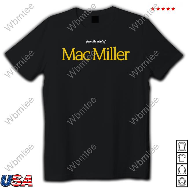 Official Mac Miller Merch Bird In The Sky Tee