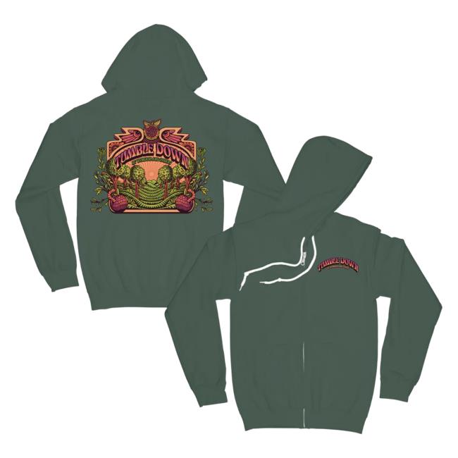 Twiddle Merch Store Tumble Down Zip Up Hoody
