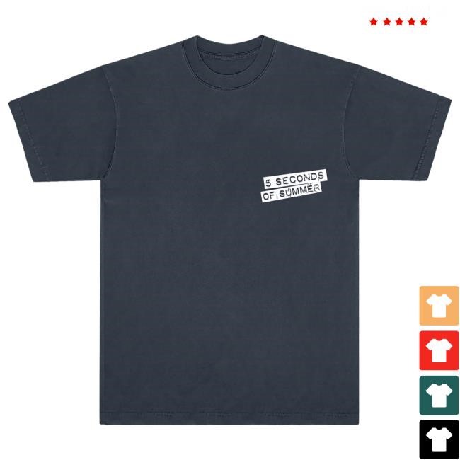 Self-Titled Tee Shirt – Official 5Sos Store