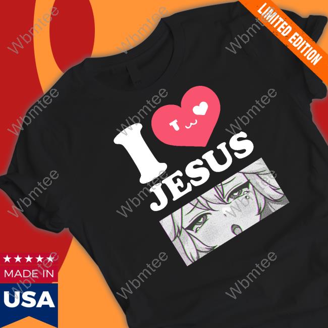 Vshojo I Love Jesus Sweatshirt