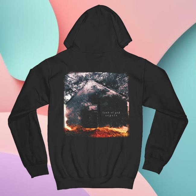 Official Lamb Of God Merch Store Sepsis Cover Hoodies