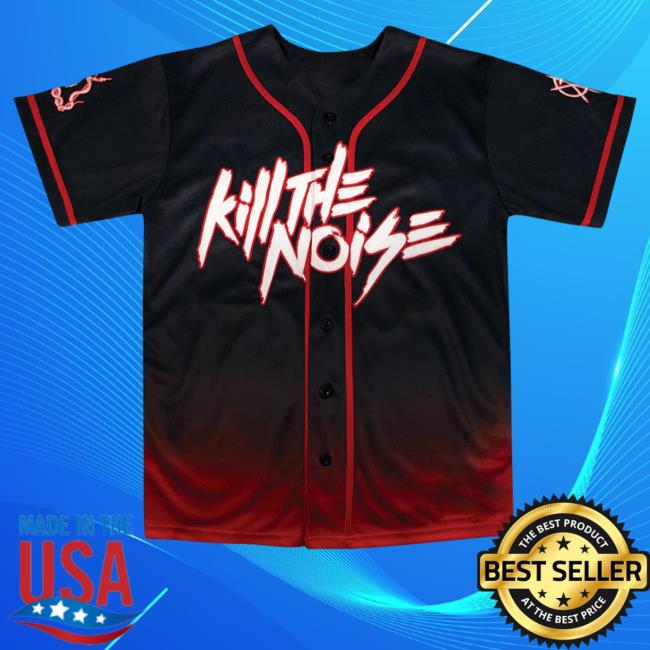 Official Kill The Noise Merch Kill The Noise Ktn Baseball Jersey Shirt New