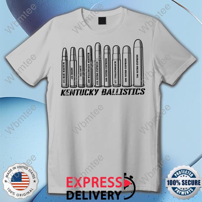 Elephant Bullets Shirts Kentucky Ballistics