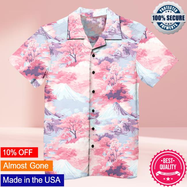 Official Vapor95 Clothing Store Fujisan Hawaiian New Shirt