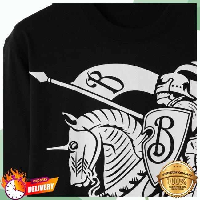 Burberry Ekd Cotton Tee Burberry
