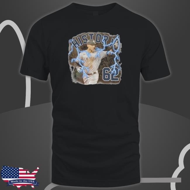 Official Nice aaron James Judge lightning baseball Tee Shirts