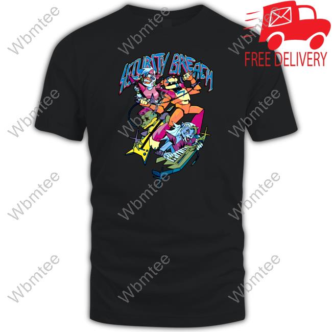 Official Five Nights At Freddy's Security Breach Tee Shirt