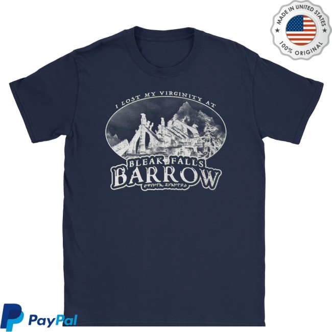 I Lost My Virginity At Bleak Falls Barrow Unisex Shirt
