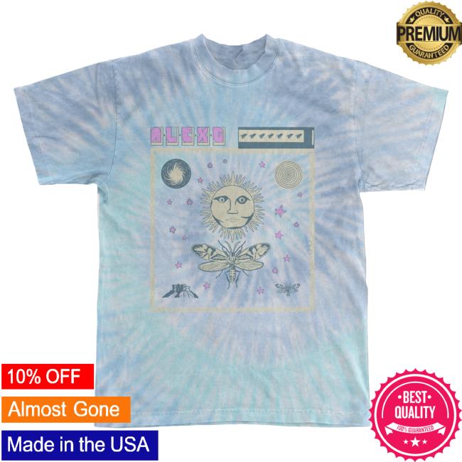 Official Sandy Alex G Merch Alex G Moth Tie Dye Hoodie