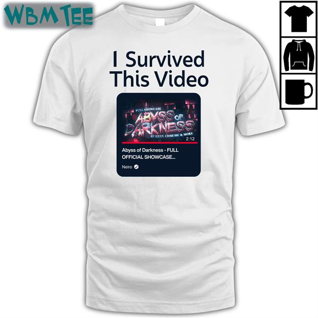 I Survived This Video Tee Shirt