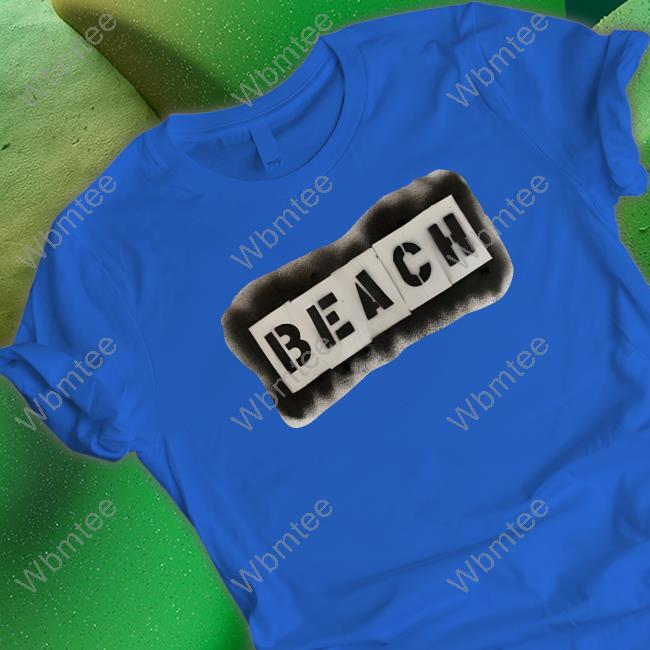 Left At London Video Lyric Beach T-Shirt