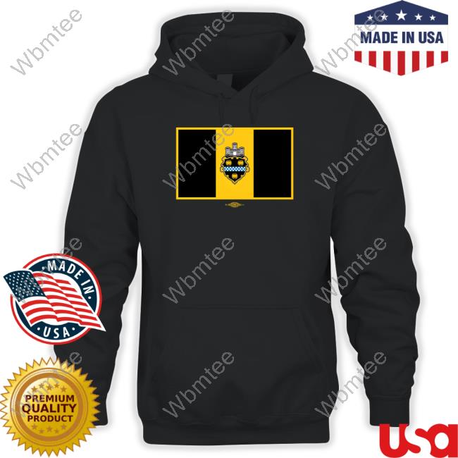 Official Printed In Pittsburgh City Flag Hoodie