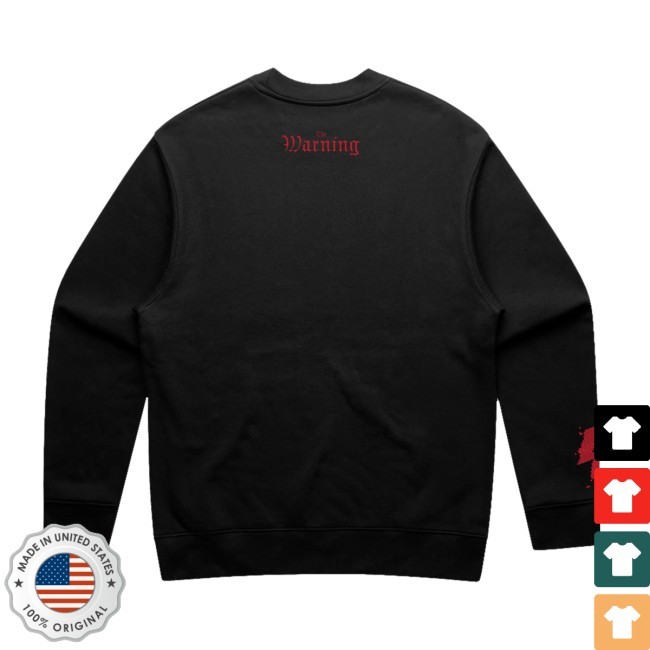 Greedy lil F*cker New Crewneck Sweatshirt The Warning Merch Shop