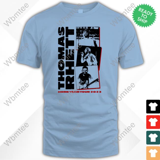 Thomas Rhett Tour Merch Home Team Tour Collage T-Shirt