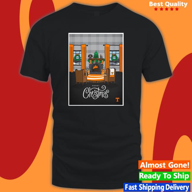 Vol Nation Christmas Poster Merry Christmas Tennessee Volunteers T-shirt