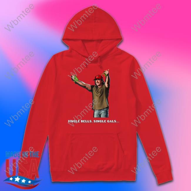 Morgan Wallen Jingle Bells Single Gals Christmas Long Sleeve T Shirt