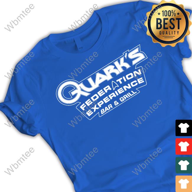 Official Titmouse Stuff Shop Quark's Federation Experience Bar Grill Shirt