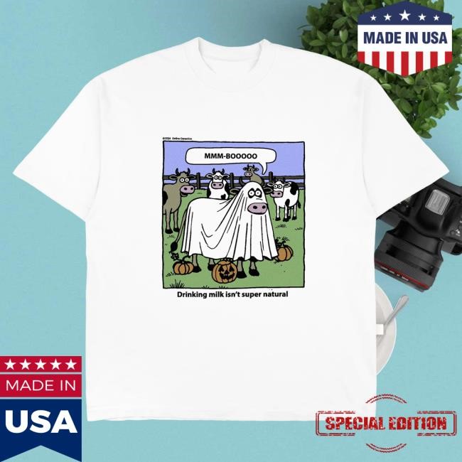 Official Online Ceramics Shop Drinking Milk Isn't Super Natural T Shirt