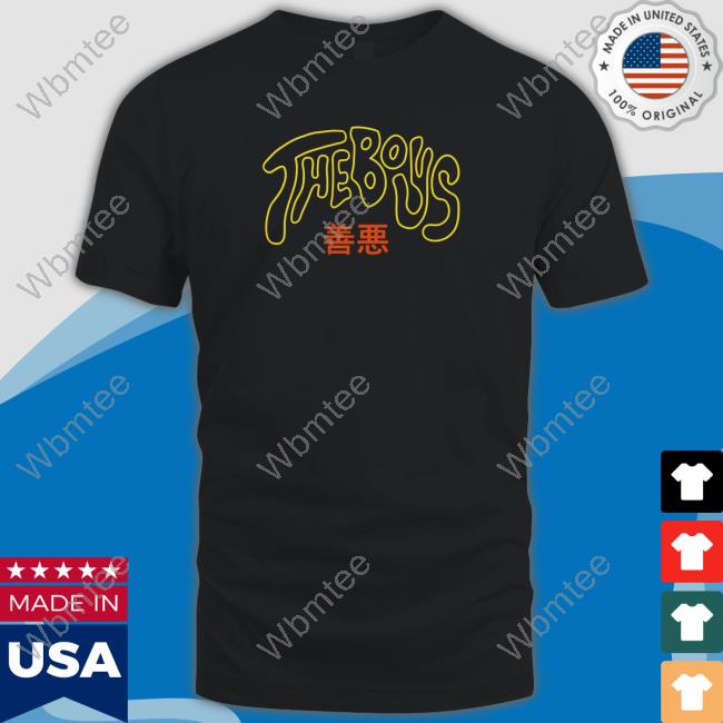 The Boys Good Vs Evil Black T Shirt