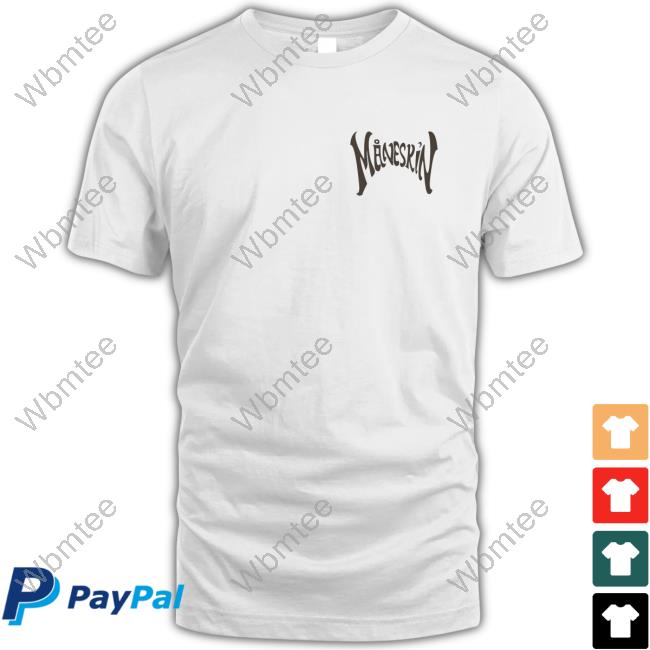 Official Maneskin Merch Måneskin Zitti E Buoni T Shirt