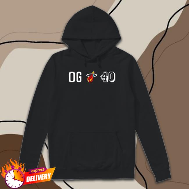 Official Miami Heat OG 40 TShirts