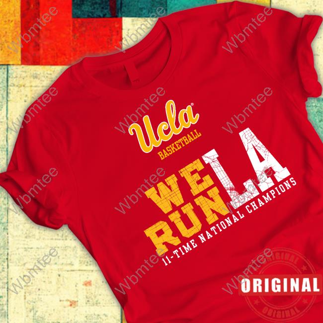 Official Ucla We Run La TShirts