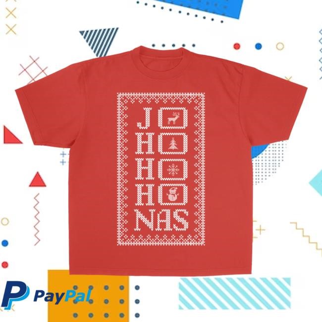 Jonas Brothers JO HO HO HO NAS New Shirt Jonas Brothers Christmas Merch
