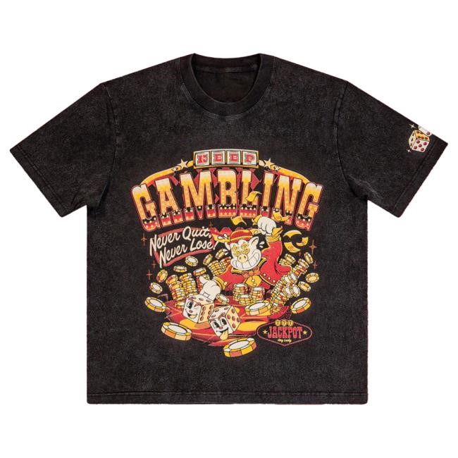 Premium Heavyweight Gambling T-Shirt Cool Shirtz Archive