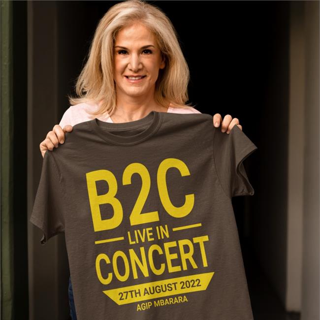 B2c Live In Concert 27 Th August 2022 Agip Mbarara Tee