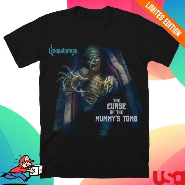 Cavitycolors Goosebumps: The Curse Of The Mummy's Tomb Shirt