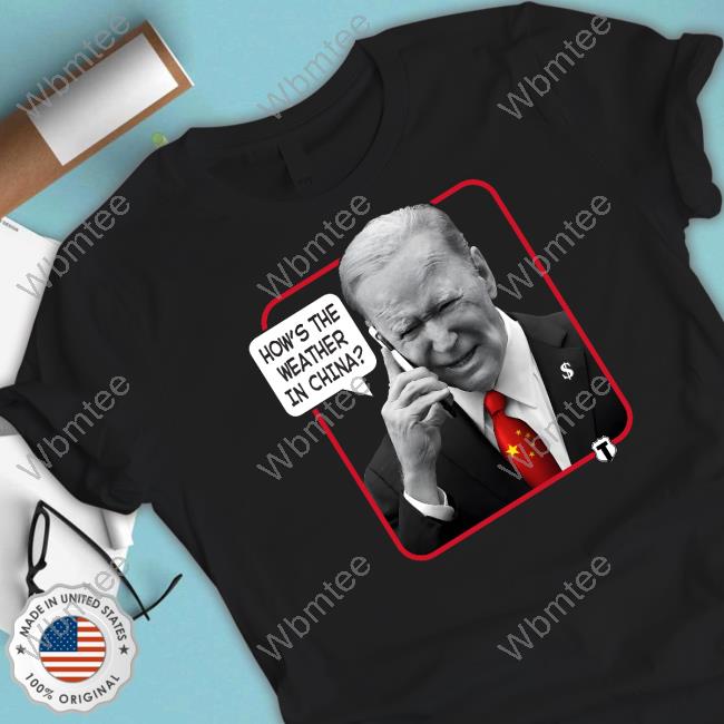 The Officer Tatum Store Weather Man Biden Long Sleeve Tee