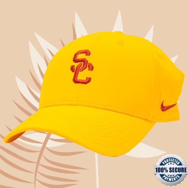 USC Trojans Nike Gold SC Interlock L91 Adjustable Cap USC Bookstores Officical