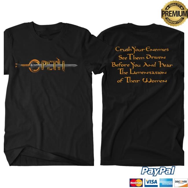 Official Opeth Merch Opeth - 'Crush' Tshirt